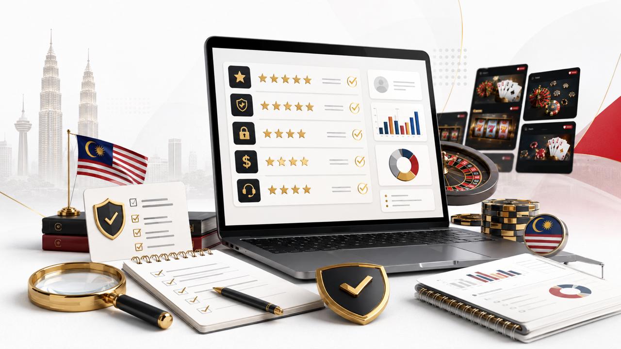 Online casino Malaysia review comparison dashboard